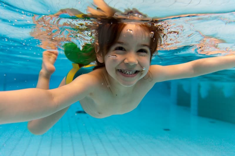 abris de piscine bas